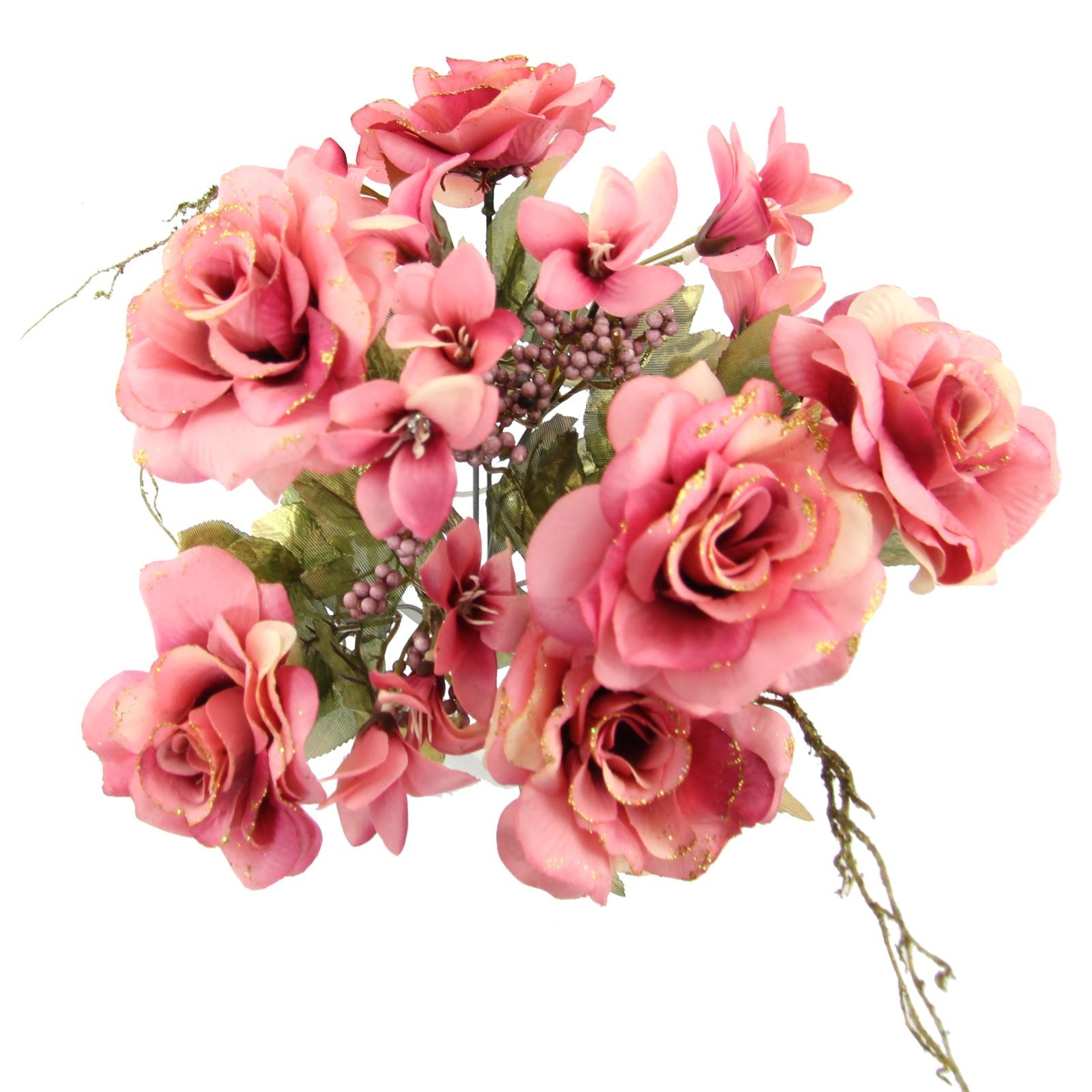 Rose and Alstroemeria Glitter Bouquet