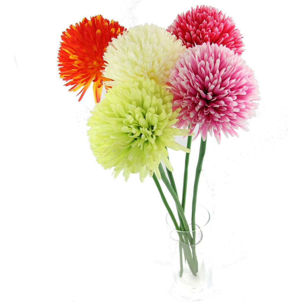 Single XL Pompom Mum Flower