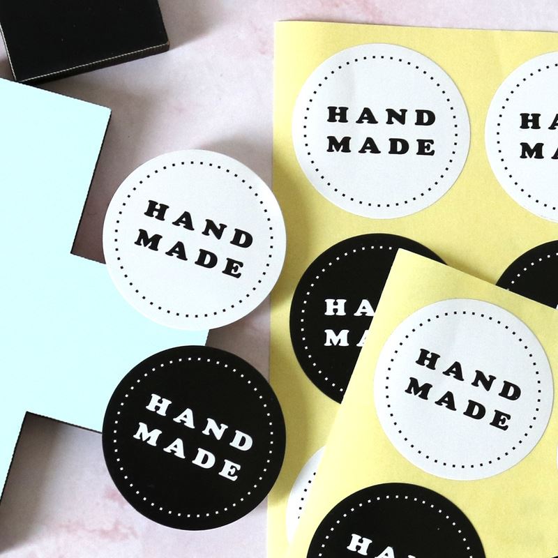 Sticker Sheets - Black and White Handmade
