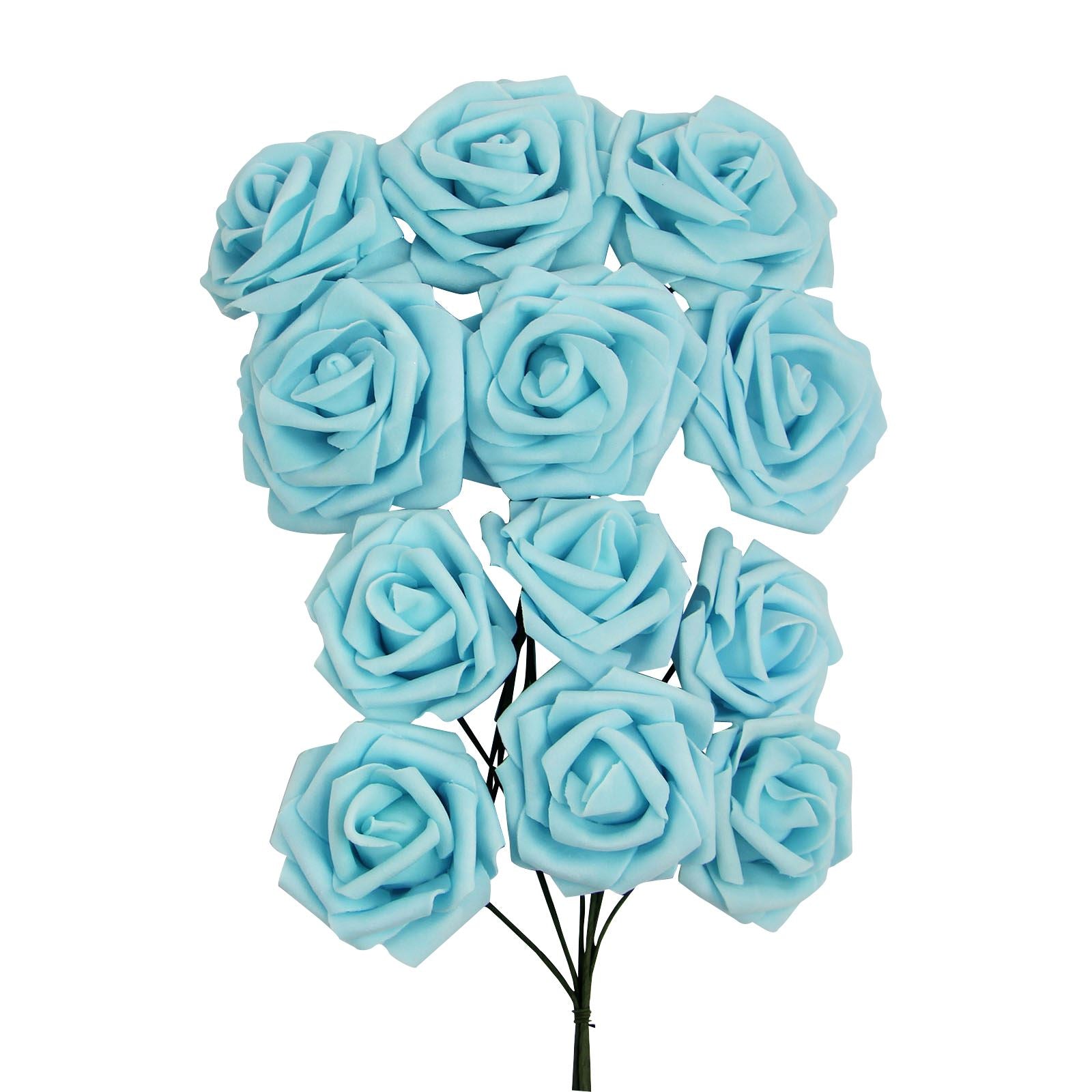 Colourfast Foam Roses - 6 Bunches - Regular