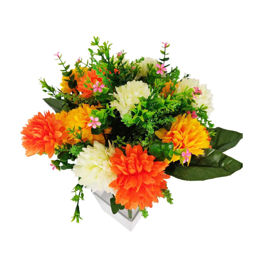 Large Spiky Mum Bush Bouquet