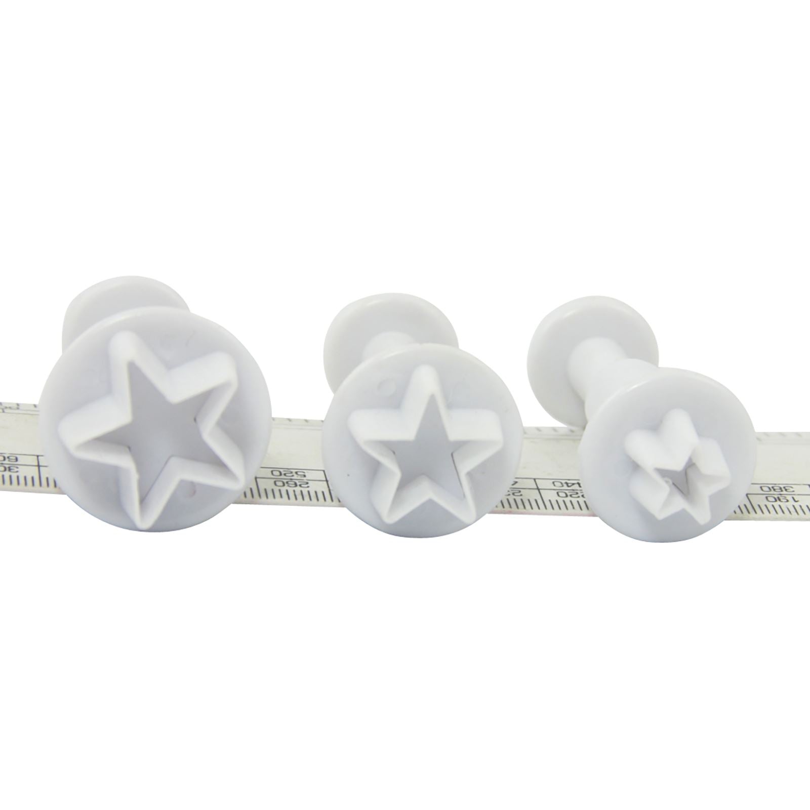 Set of Three Plunger Cutters