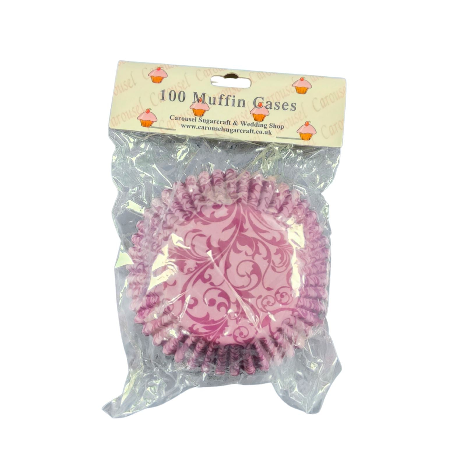 Patterned Paper Cupcake Cases - Muffin Baking Over Cups Wholesale