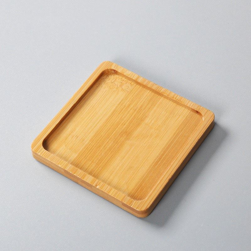 Premium Wooden Bamboo Coasters for Customisation Blank Oak Wood