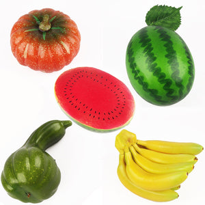 Large Artificial Fruit and Vegetable