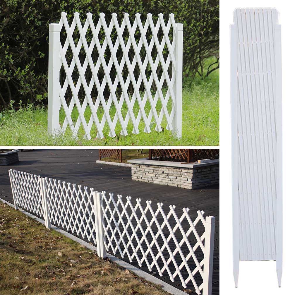 Deluxe Trellis Fence with Posts