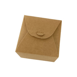 Square Kraft Snack Favour Box