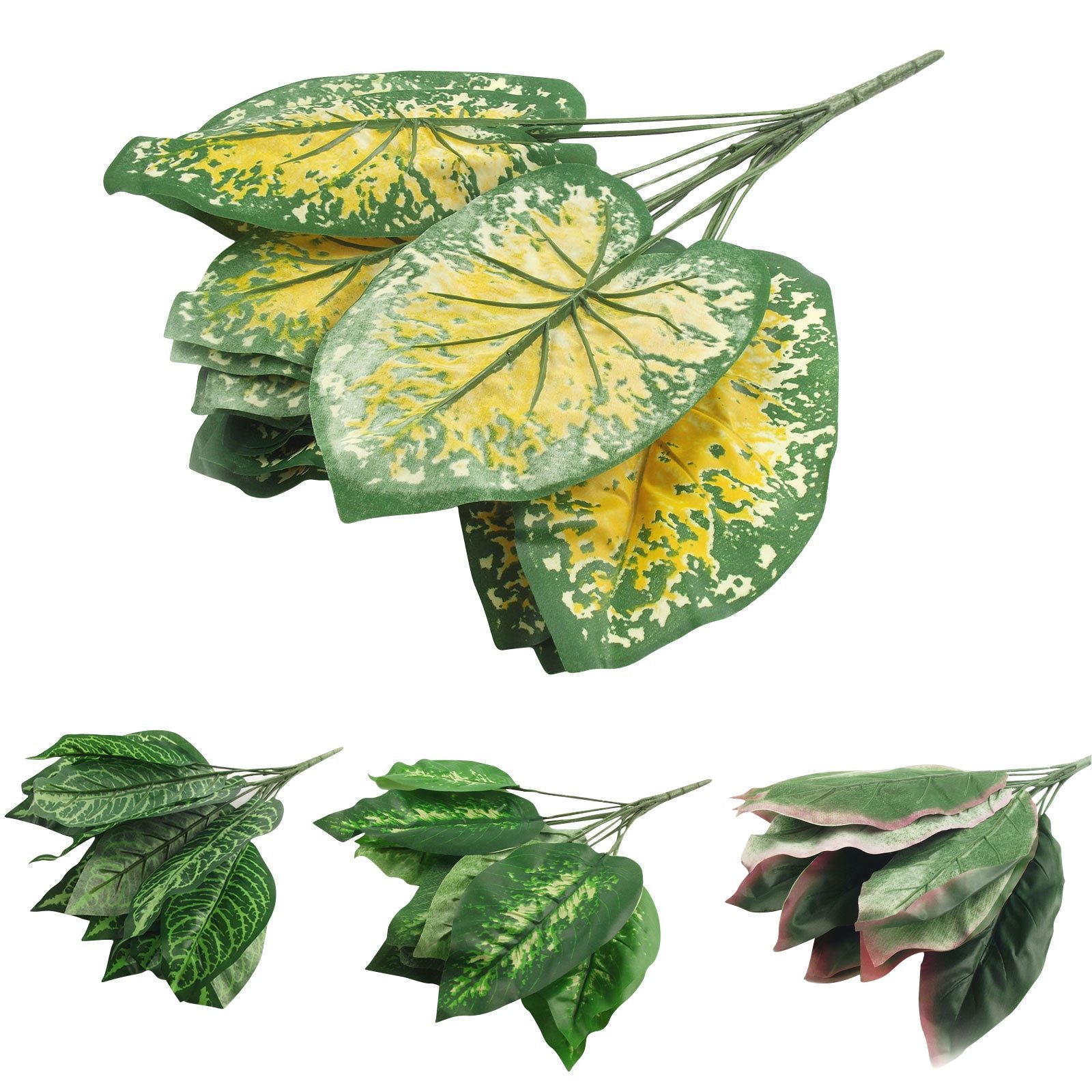 Bunch of 14 Artificial Leaves