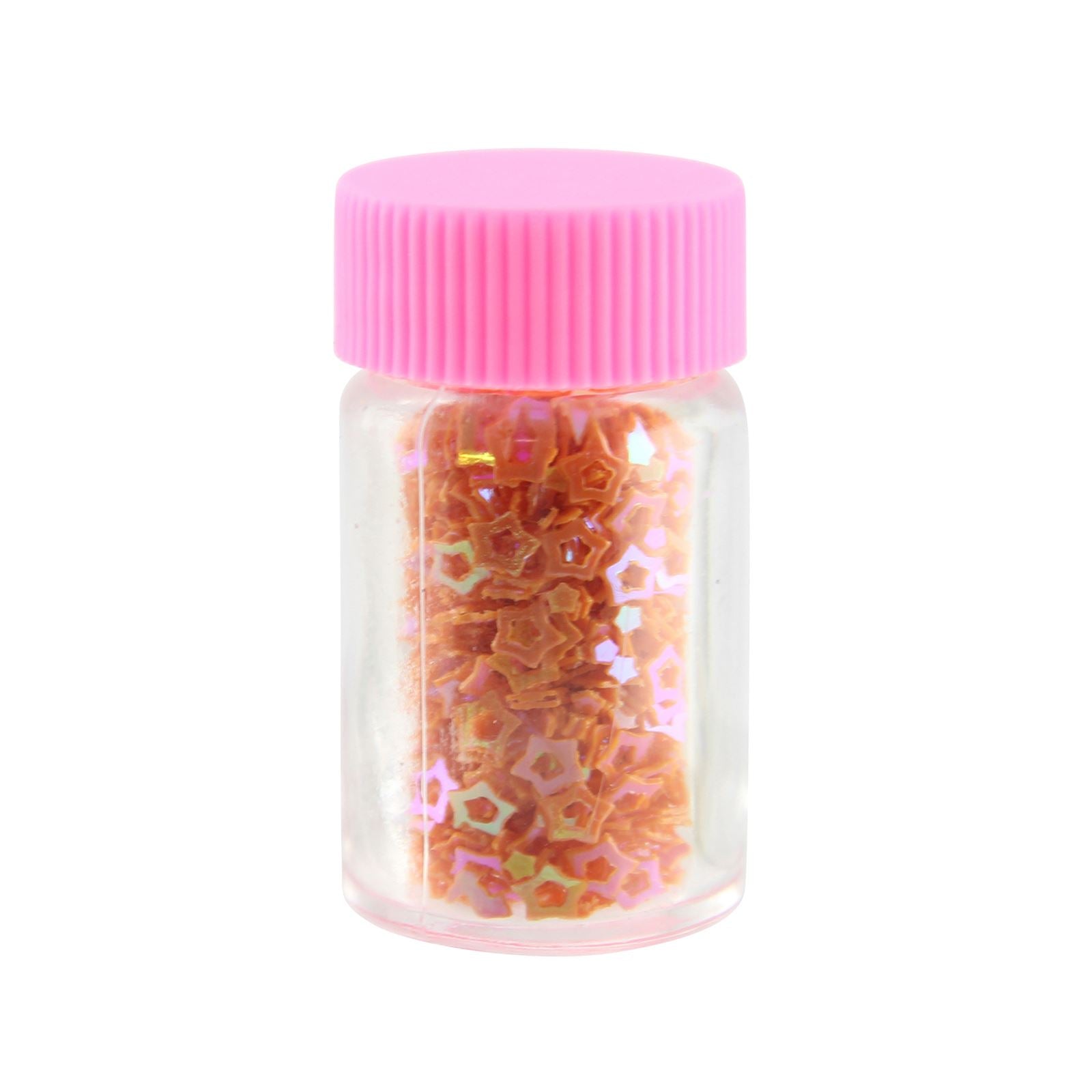 Bottles of Iridescent Star Shape Glitter