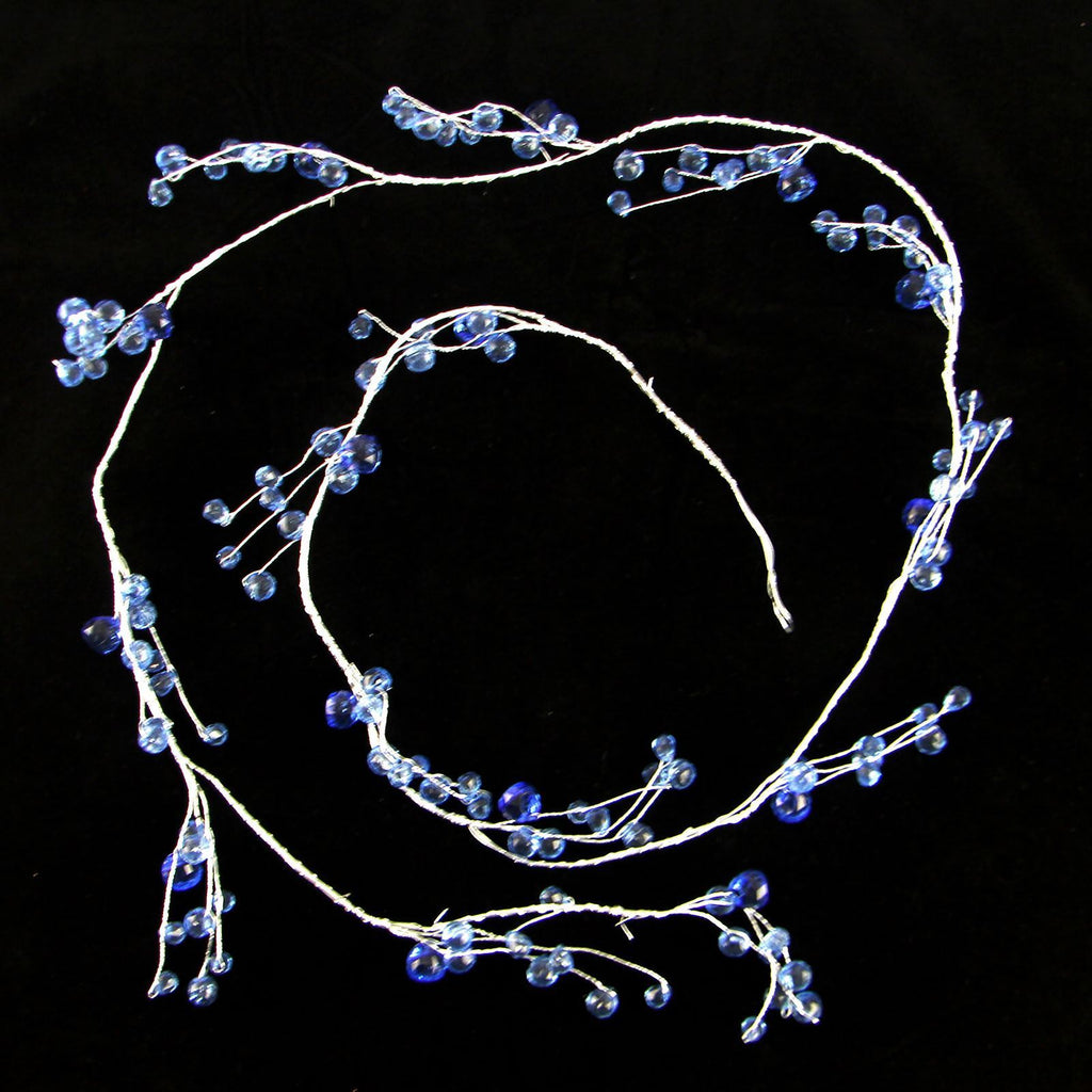 130cm Branching Coloured Crystal Garland