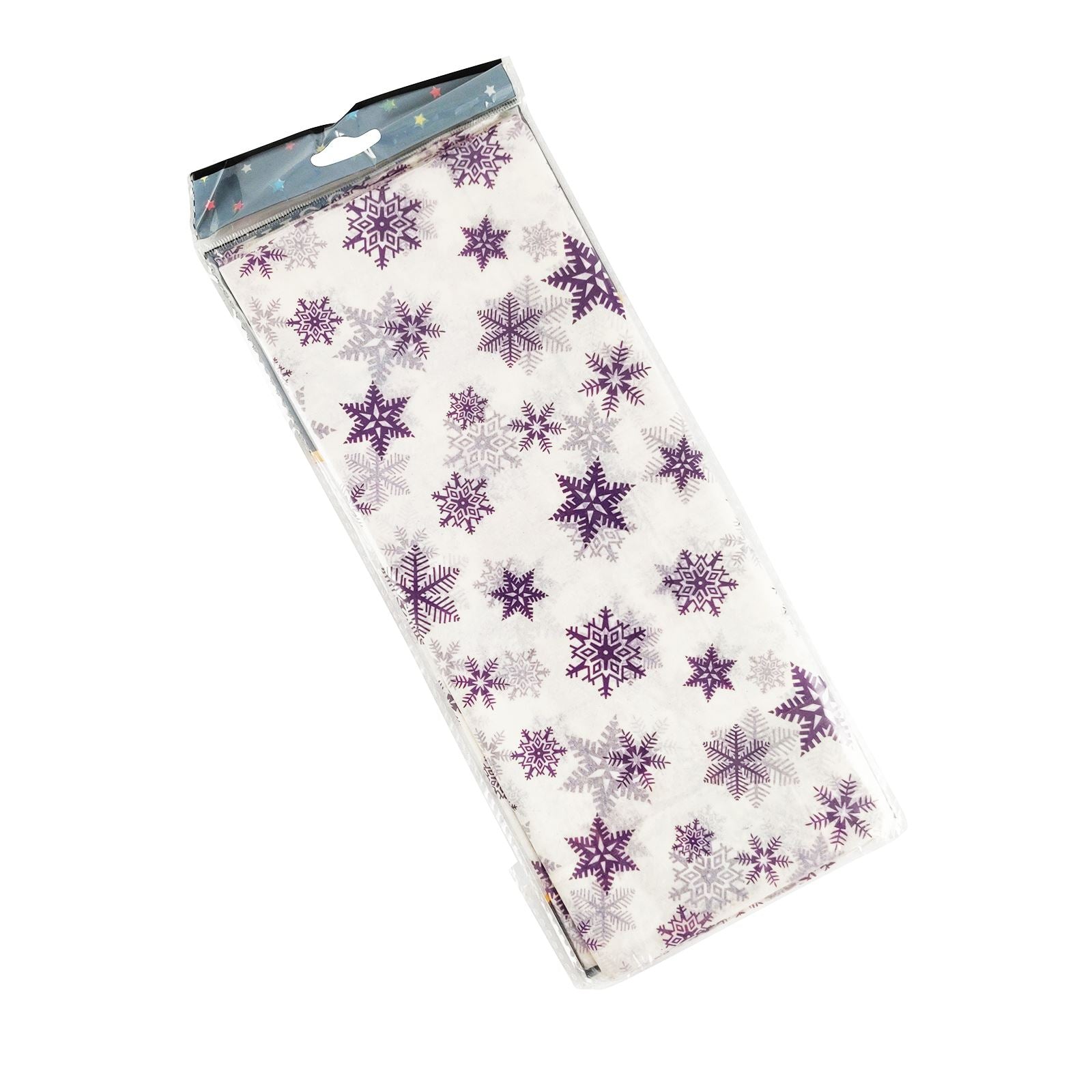 Pack of 20 Printed Metallic Tissue Paper