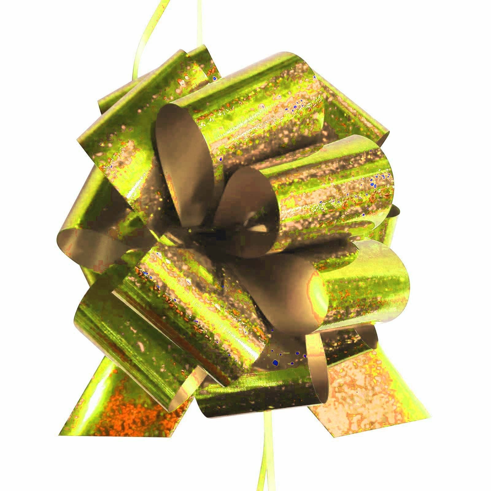 Deluxe Holographic 50mm Pompom Bows