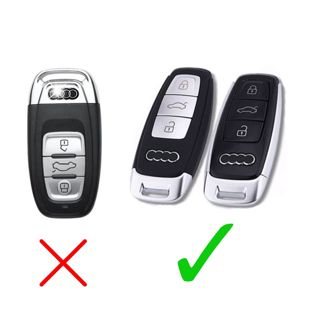 Luxury Modern Audi Key Cover A6 A7 A8 E-tron Q5 Q8 C8