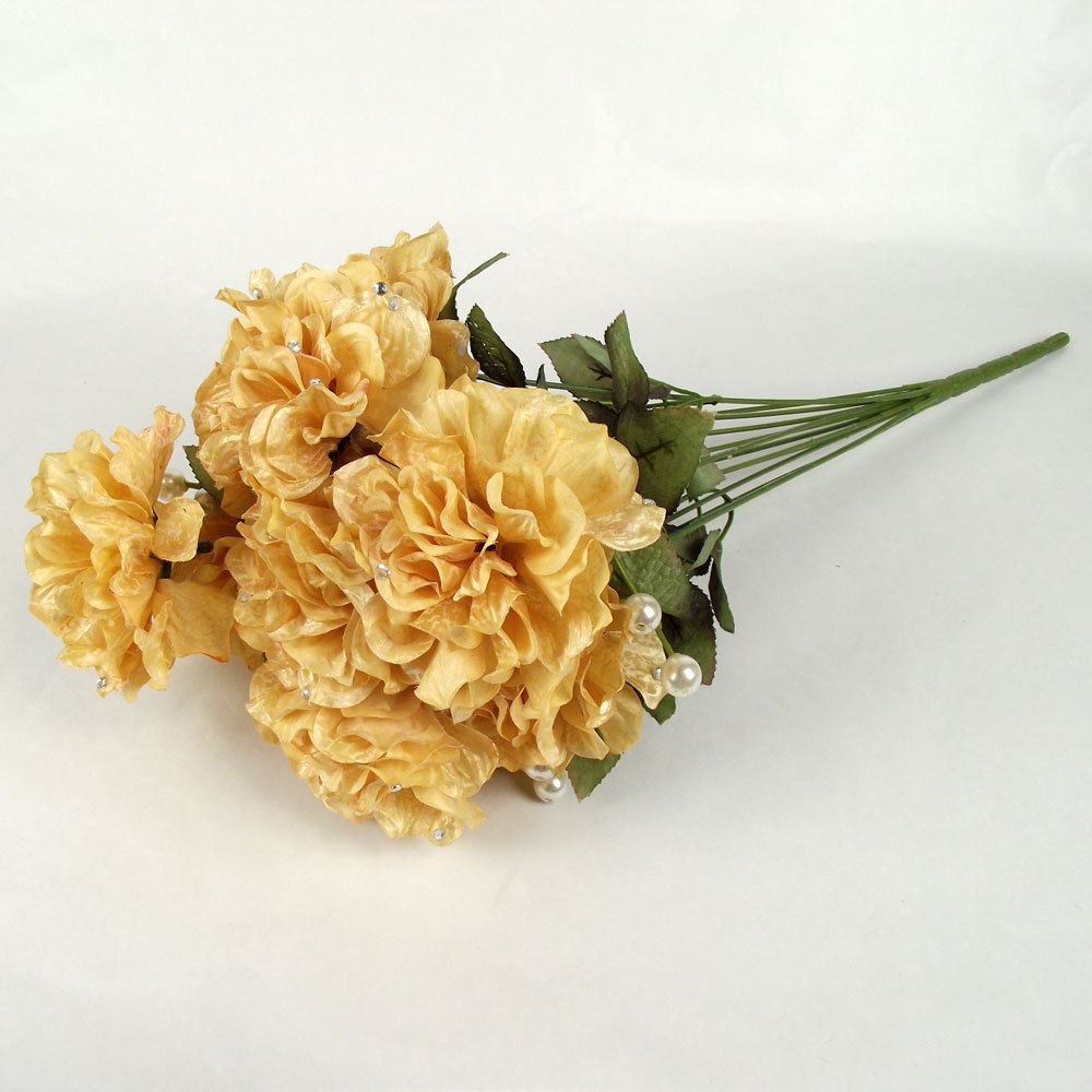 Large Pearl and Diamante Carnation Bouquet