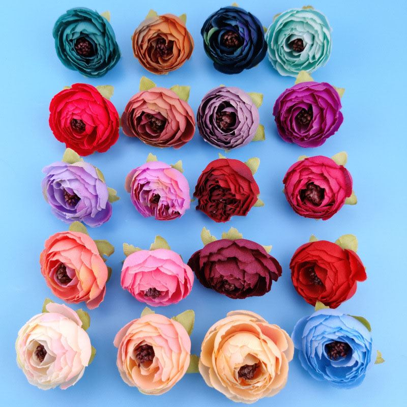 10x Ranunculus Flower Heads