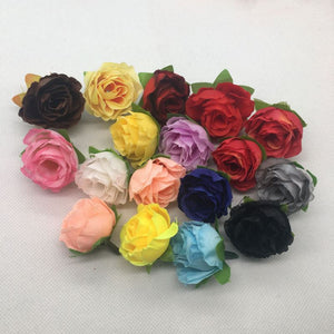 10x Mini Loose Rose Heads