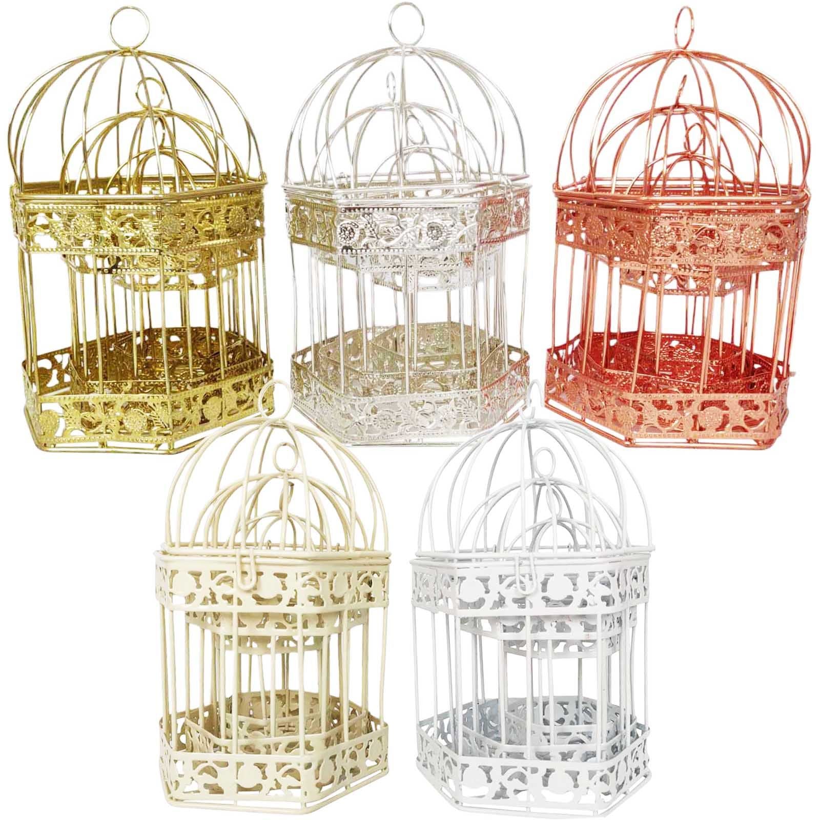 Mini Premium Hexagonal Decorative Bird Cages