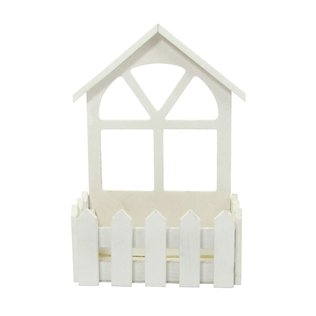 White Picket Fence Planters