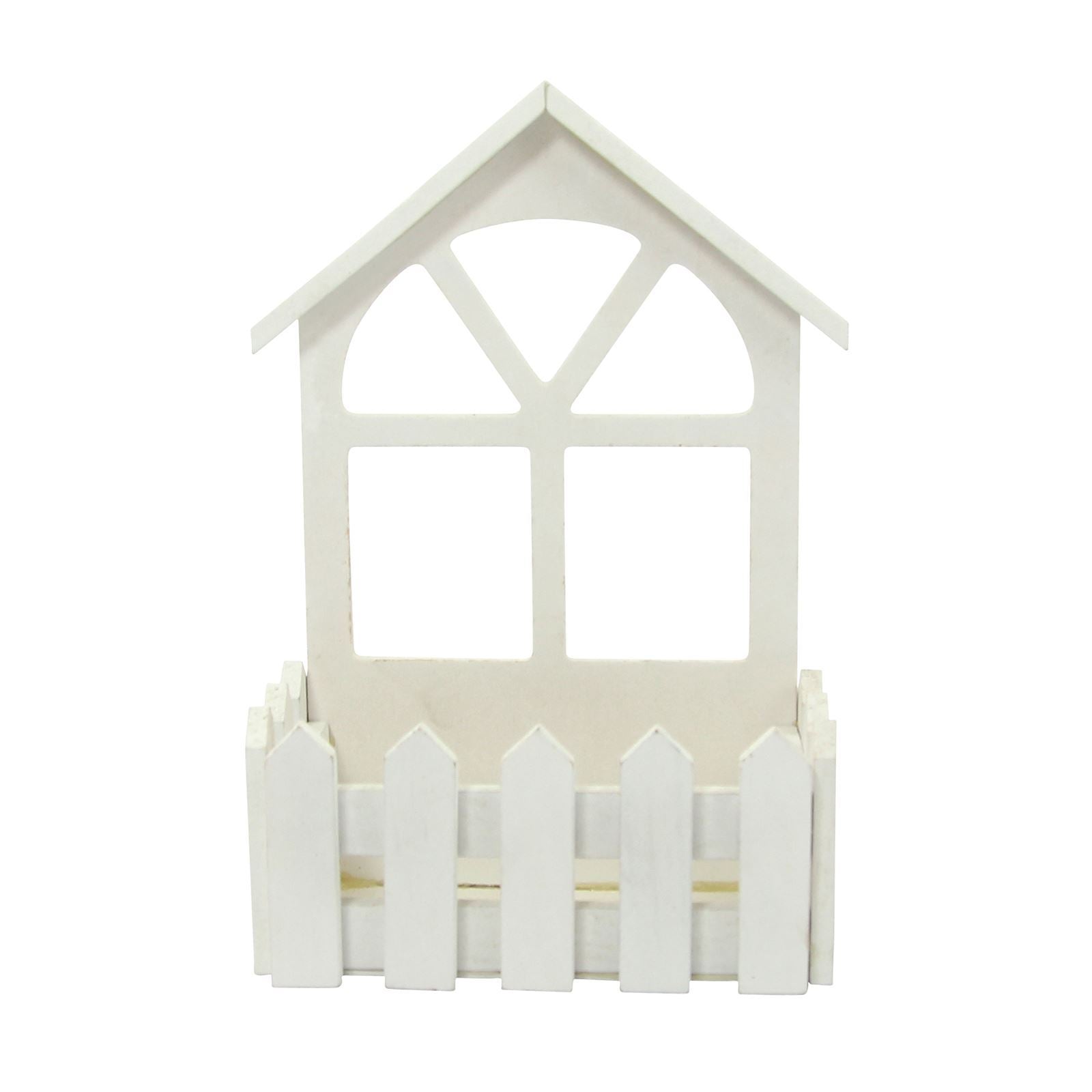White Picket Fence Planters