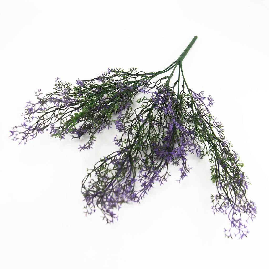 Plastic Wispy Foliage Bunches with Coloured Tips