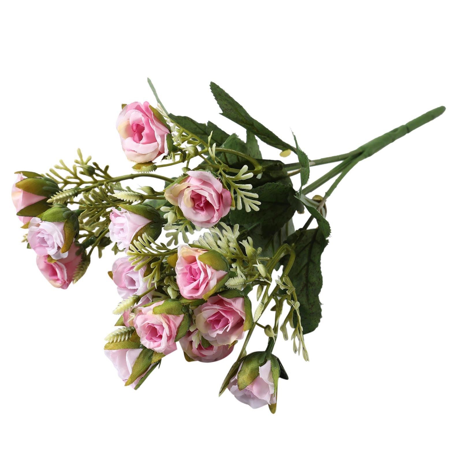 Bunch of 15 Small Rose Flowers