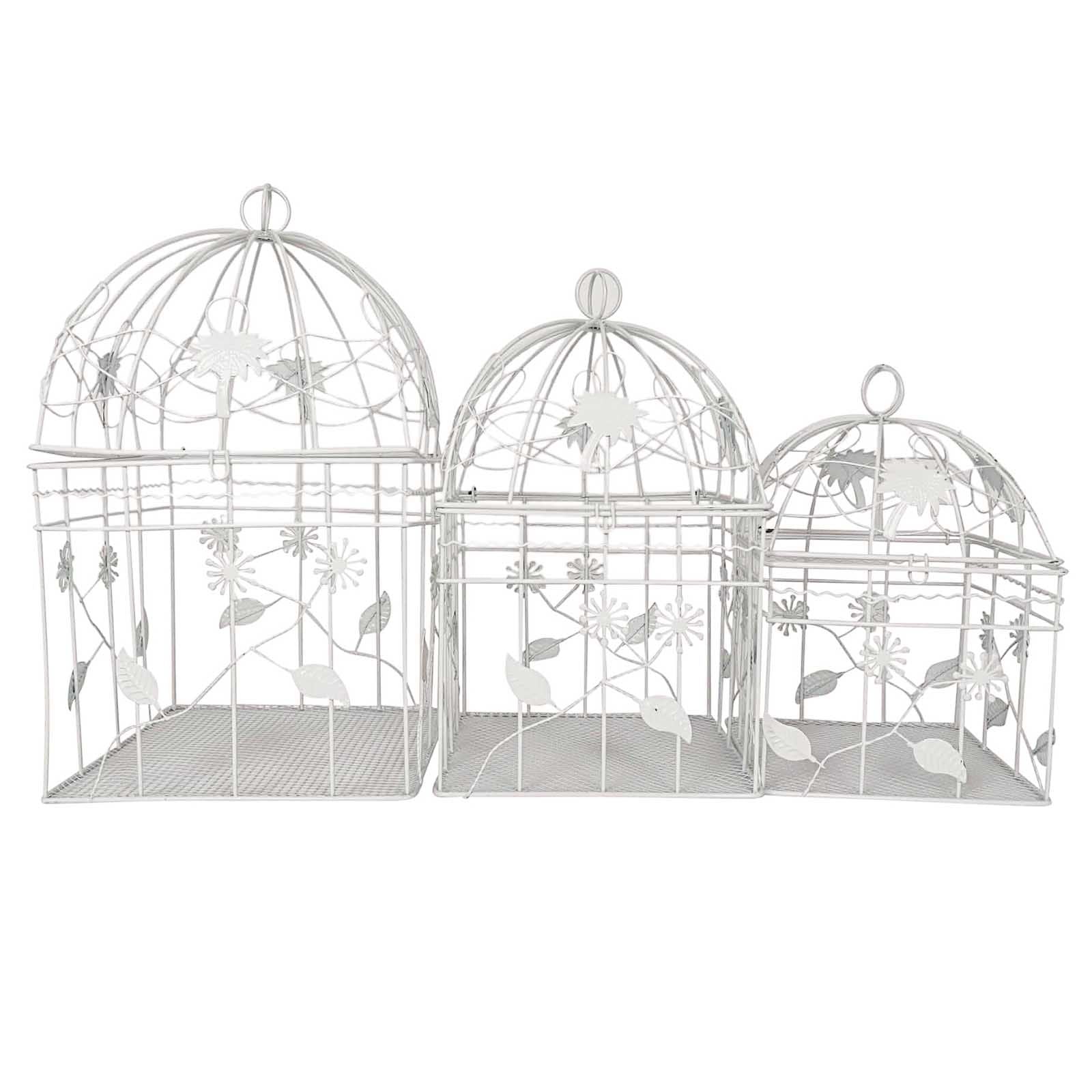 Square Premium Wedding Bird Cages