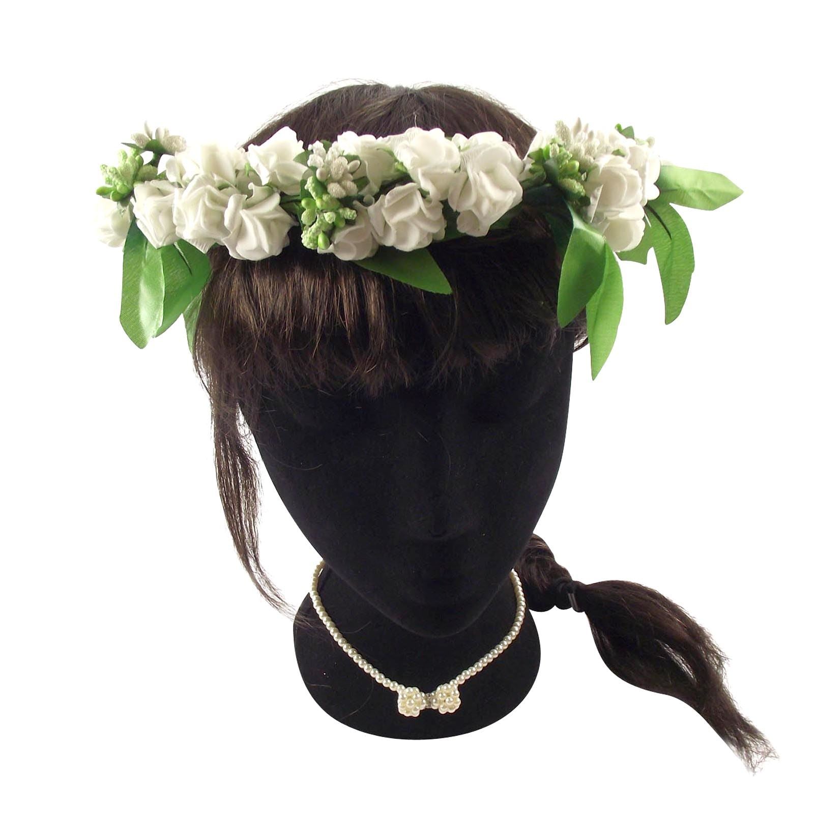 Soft Foam Artificial Flower Crown