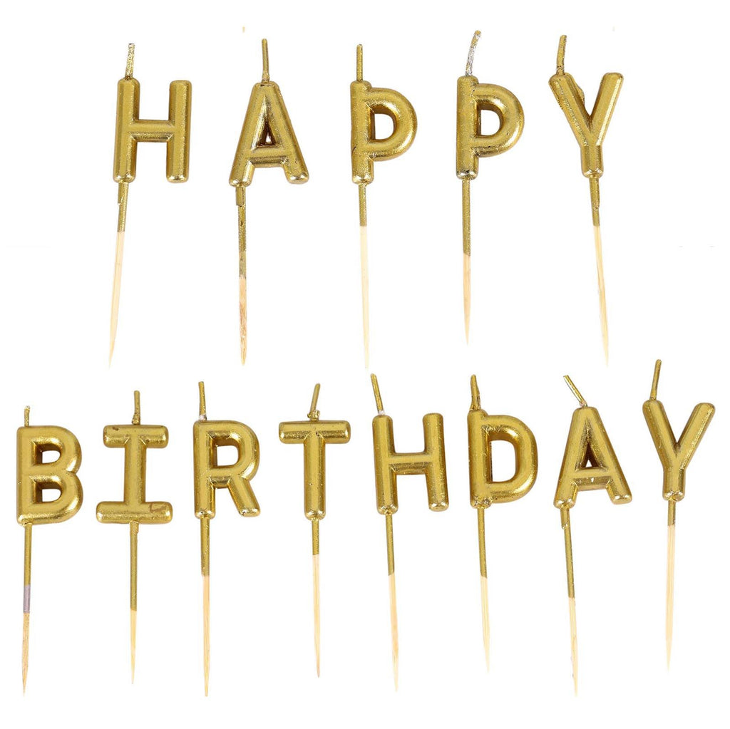 Happy Birthday Cake Candles
