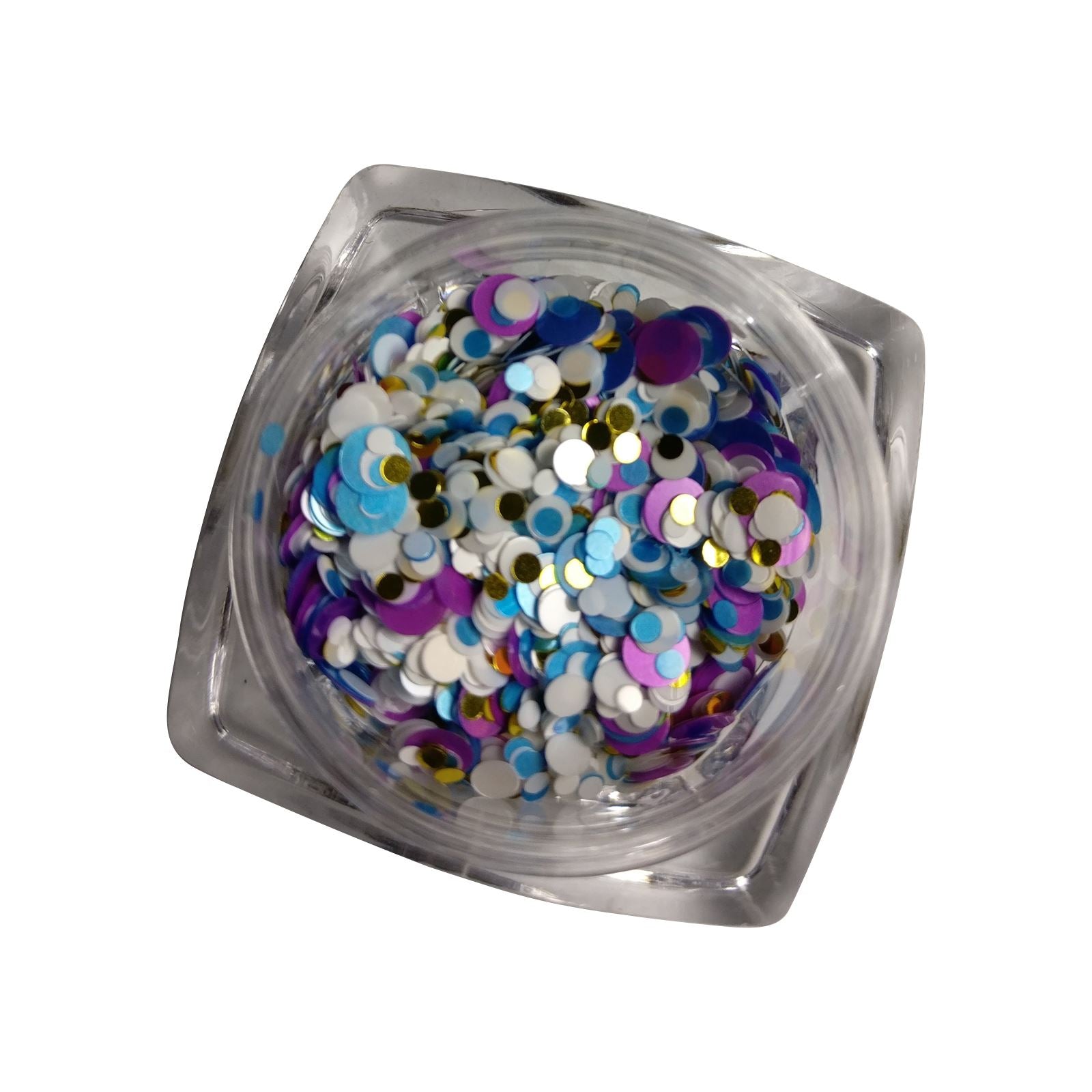 Dot Mix Cosmetic Chunky Glitter Pots