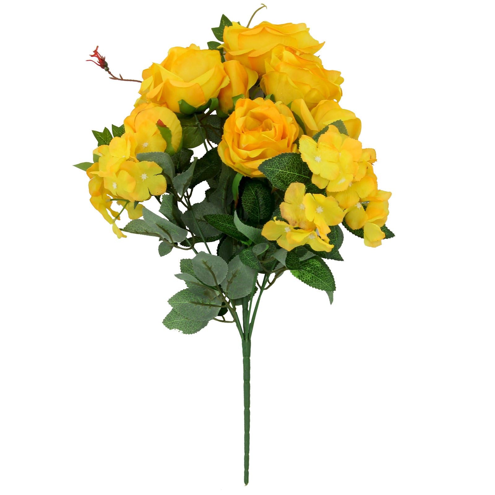 XL 9 Head Rose and Hydrangea Bouquet