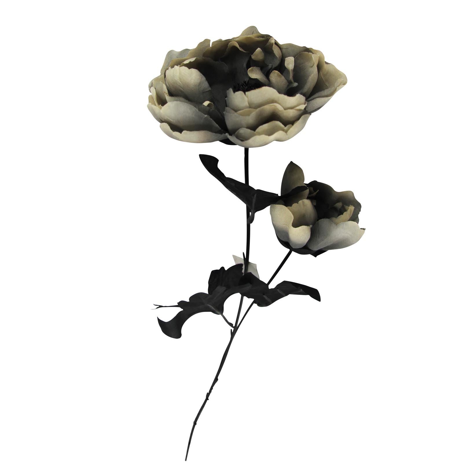2 Head Peony Spray