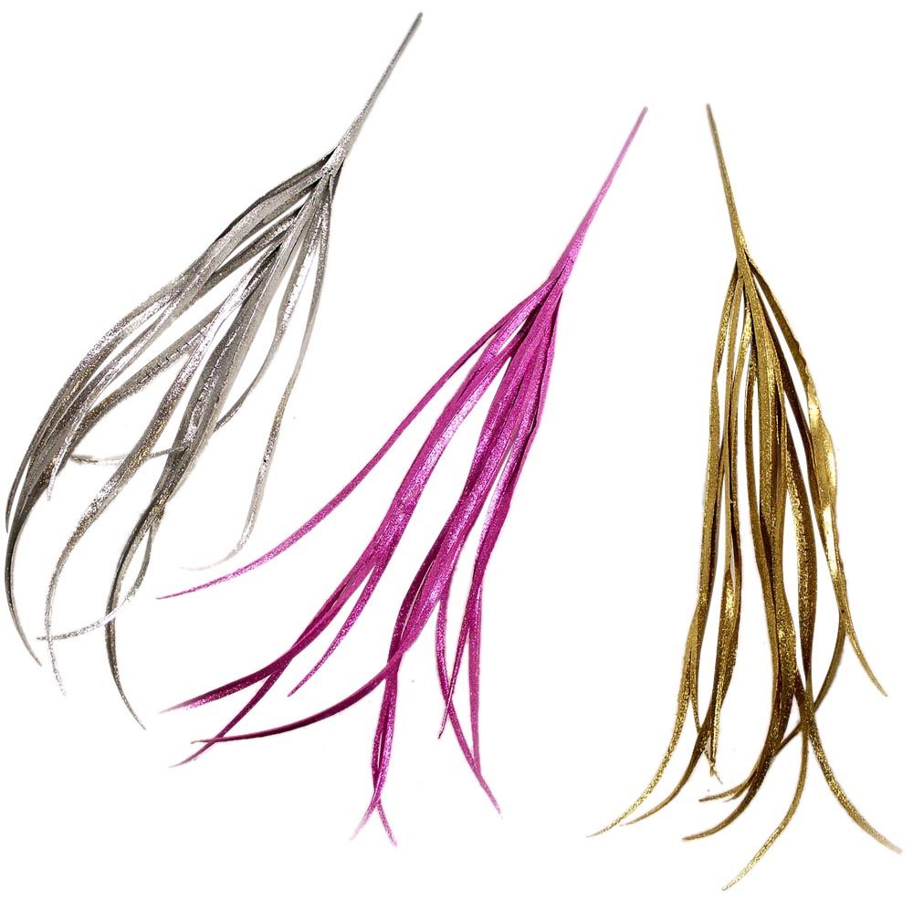 Extra Long Glitter Grass Spray