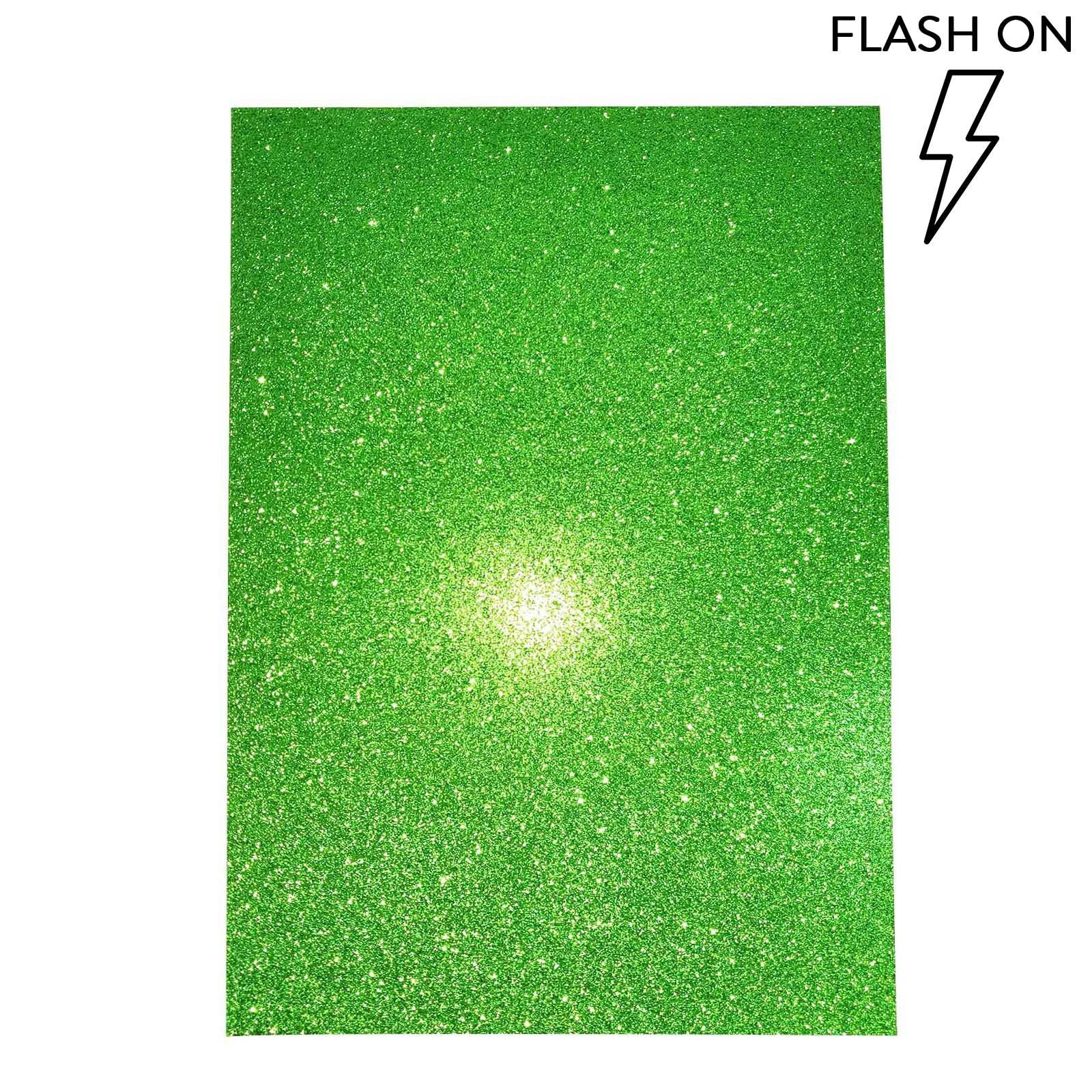 Pack of 10 350gsm Heavy Duty A4 Glitter Cards