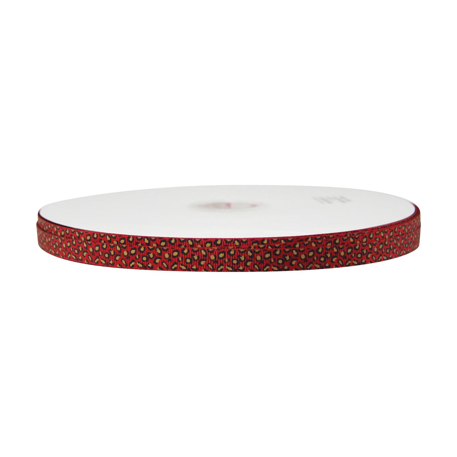 Premium Grosgrain Leopard Print Ribbon - 3 Metres
