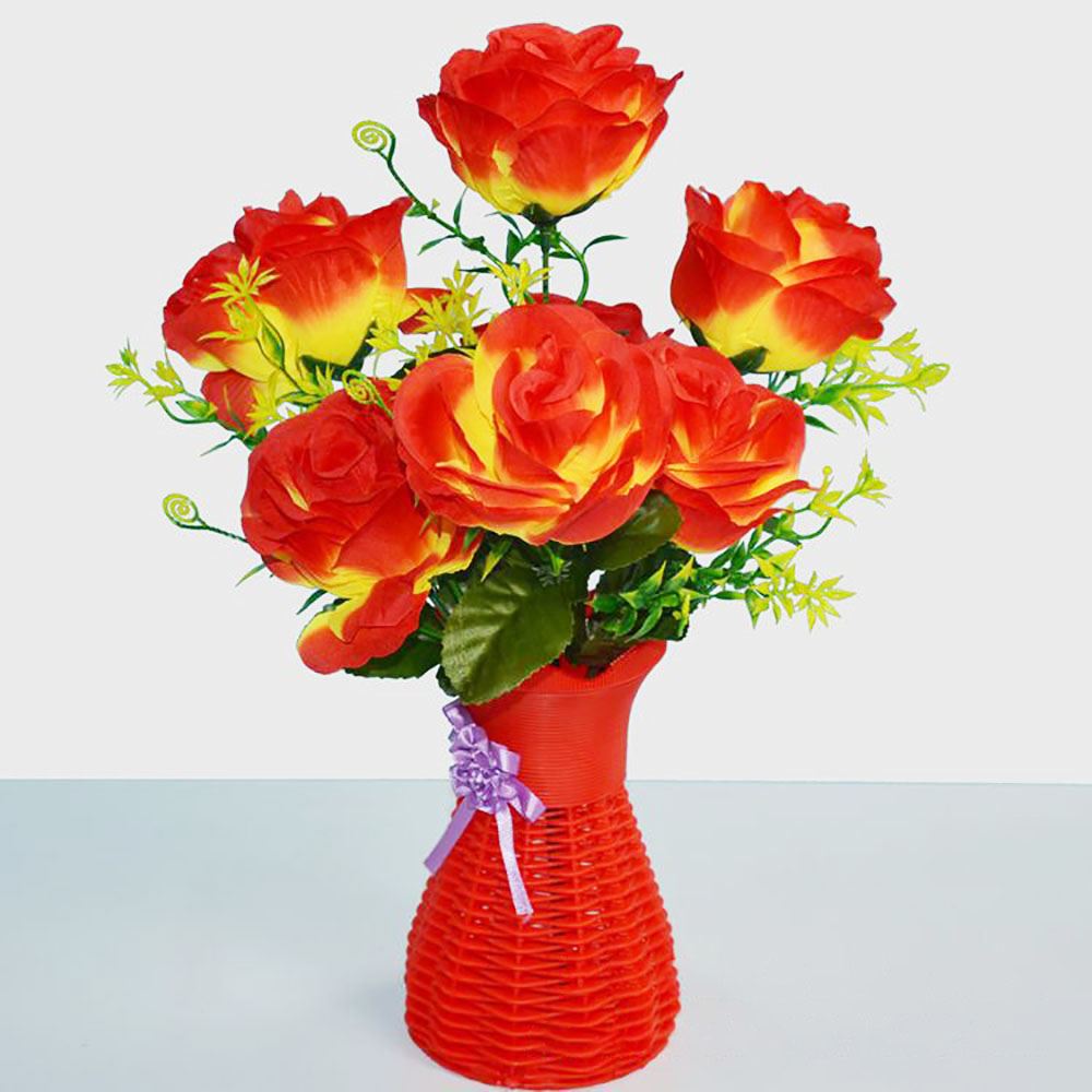 2x Bouquets of 7 Head Roses