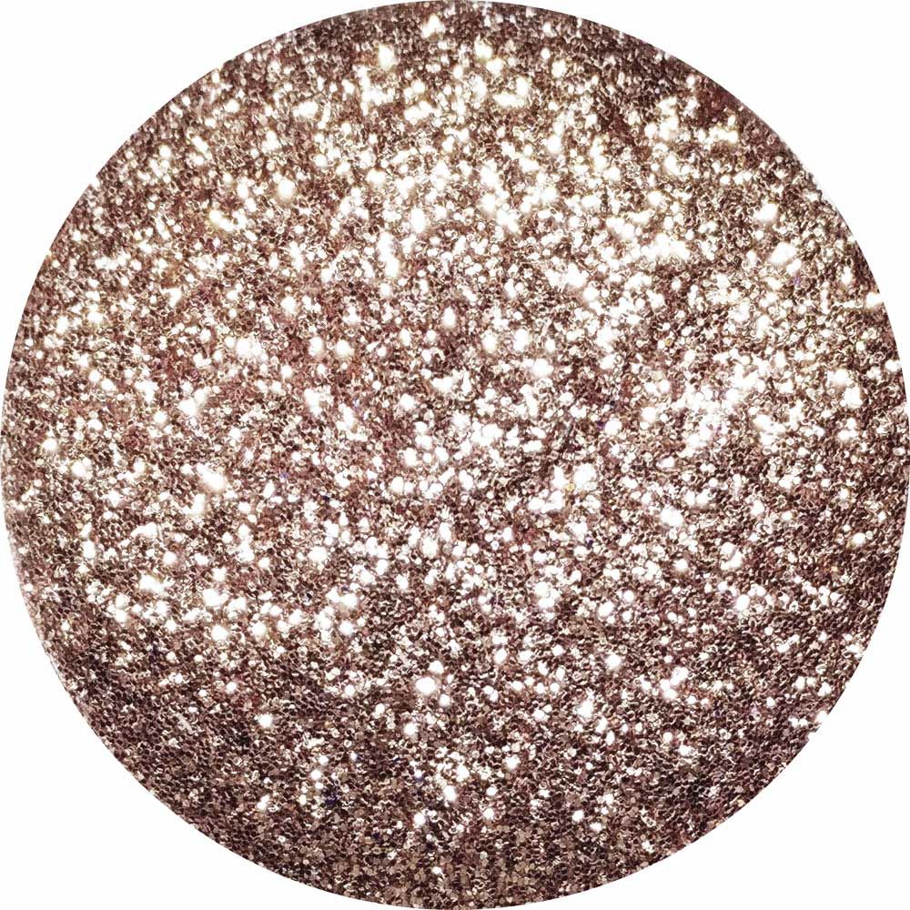 Glitterbodies Cosmetic Grade Fine Festival Glitter Pigments [Rose Gold]