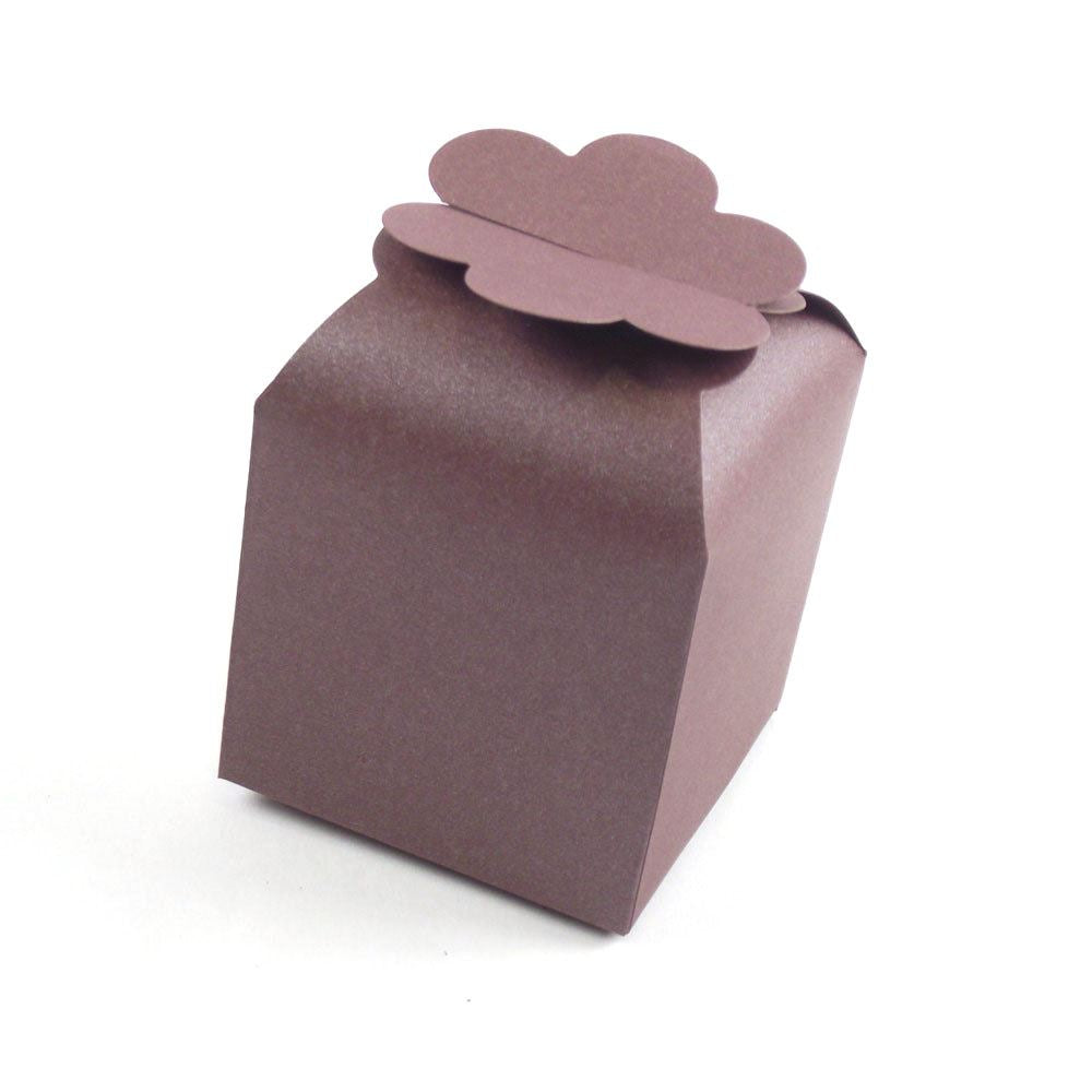 Large Flower Top Coloured Cupcake Favours
