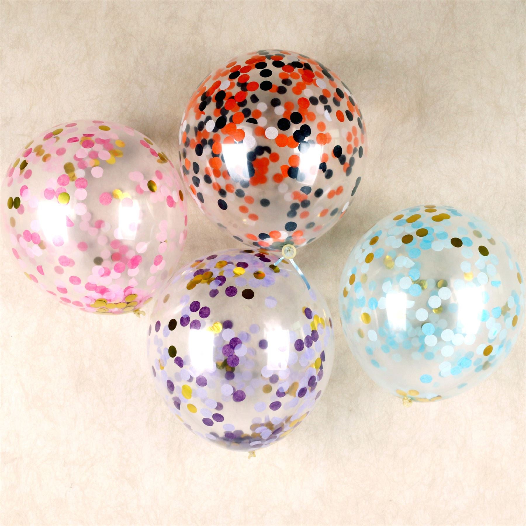 Pack of 20 Assorted Confetti Balloons