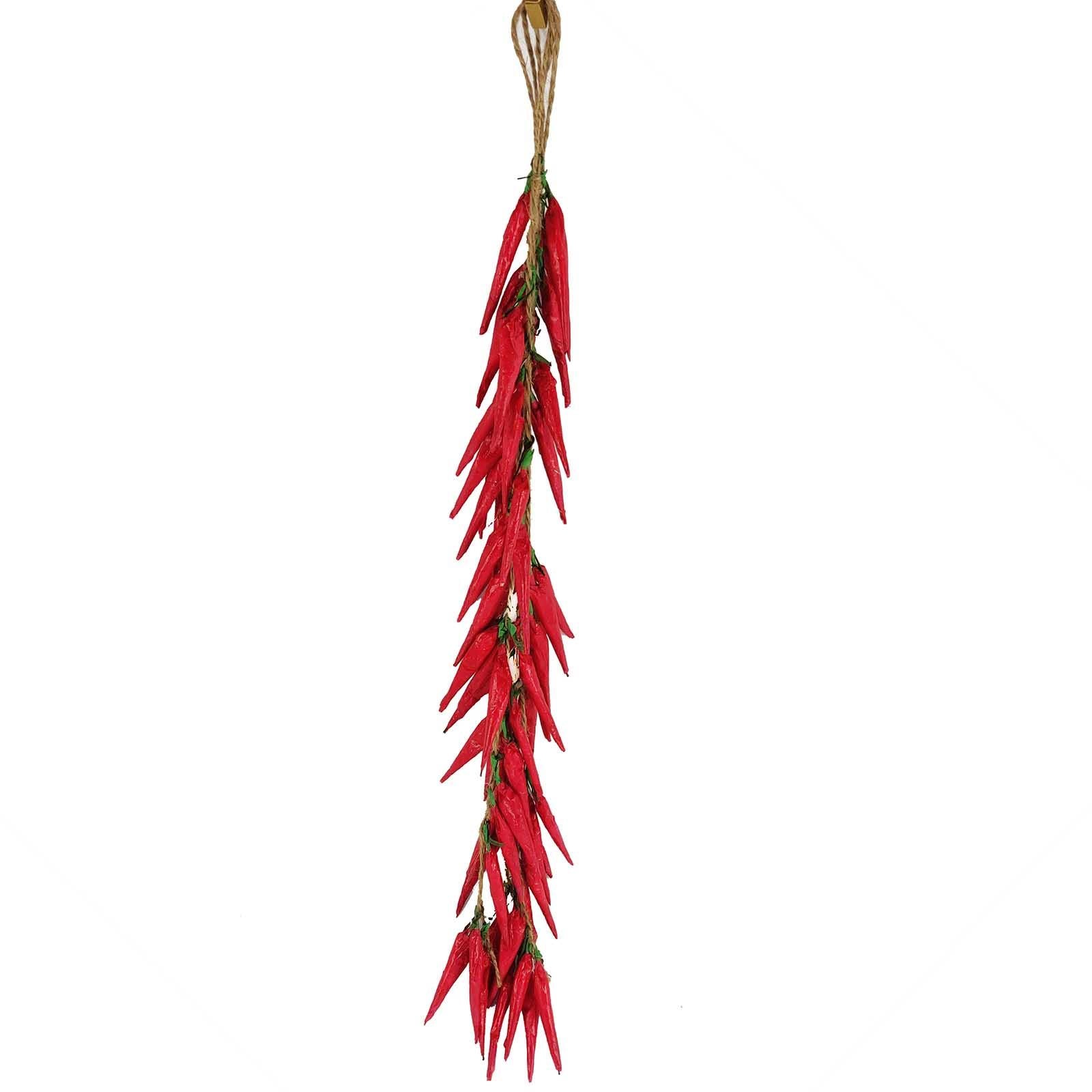 Dried Artificial Chilli Garland (Single)