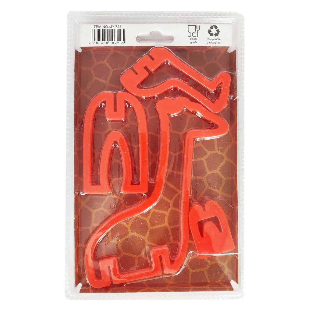 3D Jungle Animal Cookie Cutters
