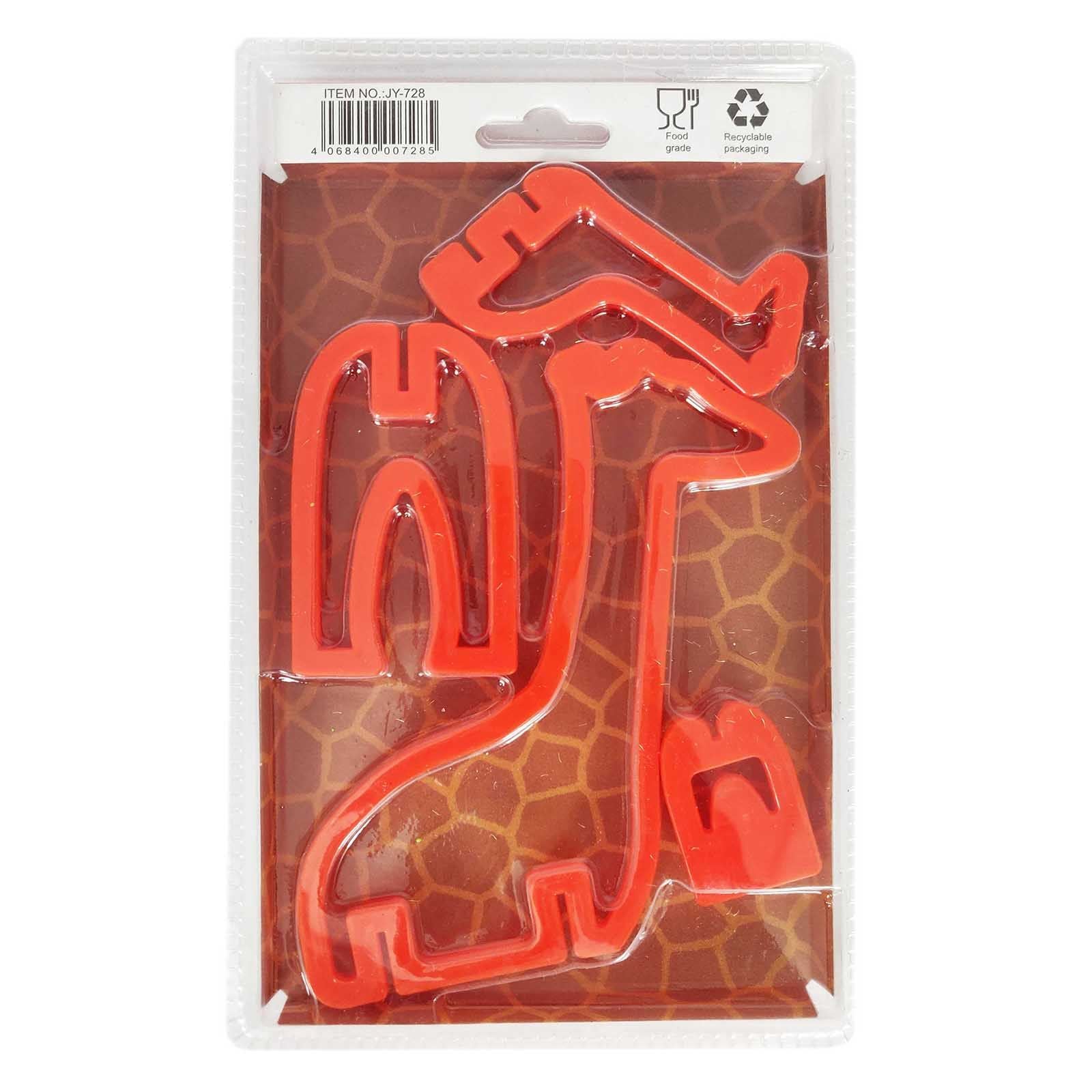 3D Jungle Animal Cookie Cutters