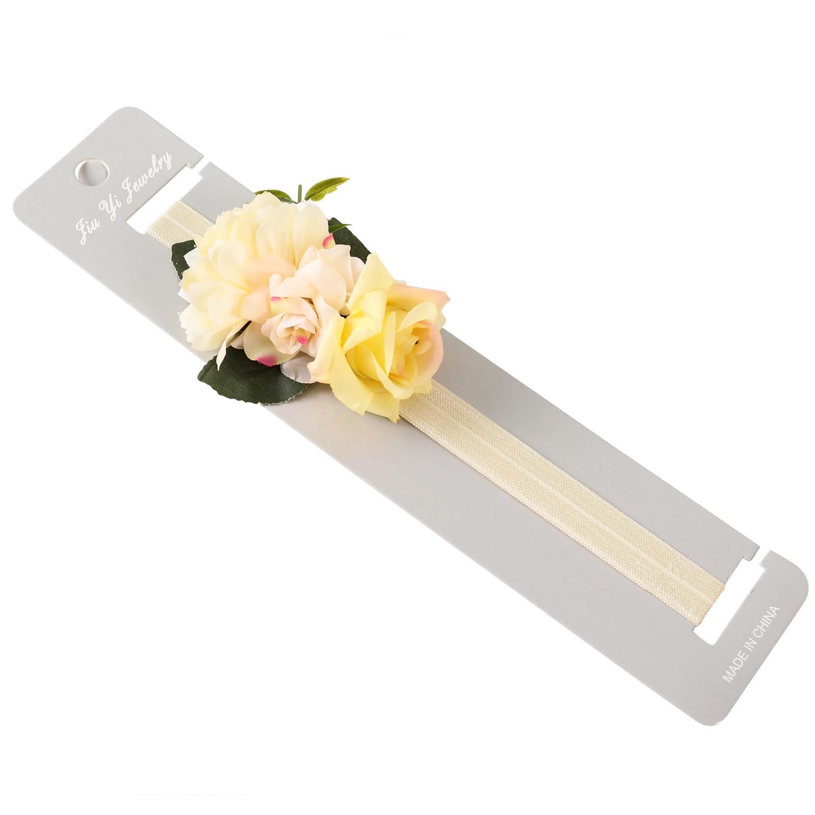 Floral Headband and Corsage 2 in 1