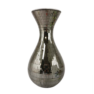 Metallic Mirrored Mosaic Ceramic Vases