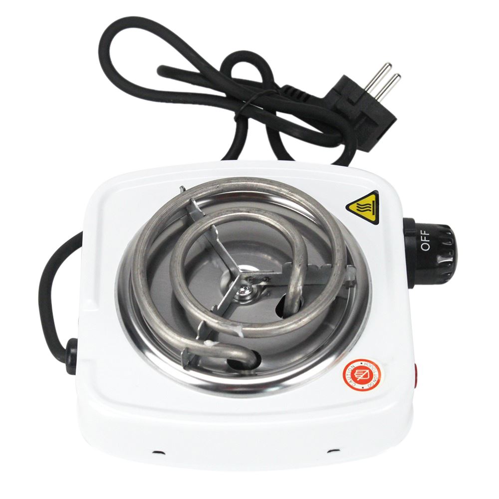 Mini White Charcoal Stove