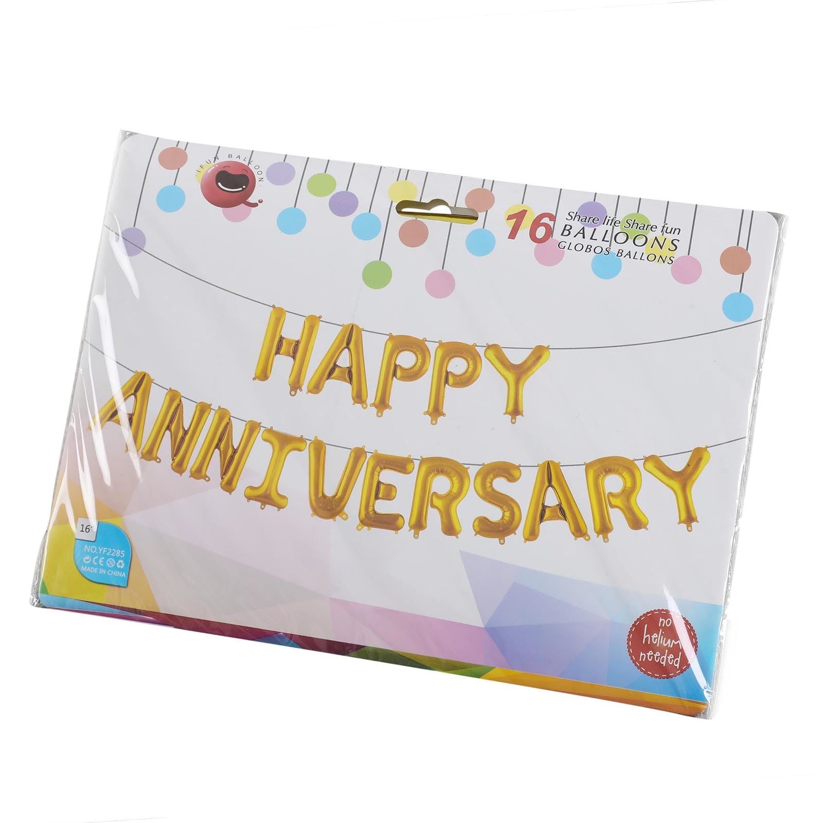 Sets of Premium Occasion Balloons - Anniversary