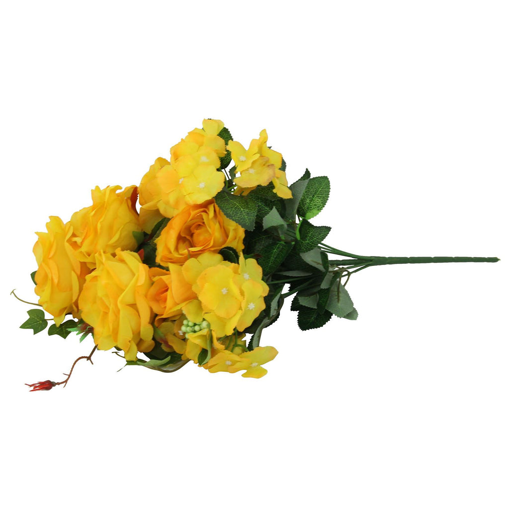 XL 9 Head Rose and Hydrangea Bouquet