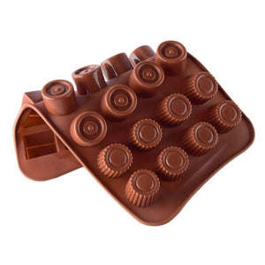 Assorted 24 Chocolate Silicone Mould