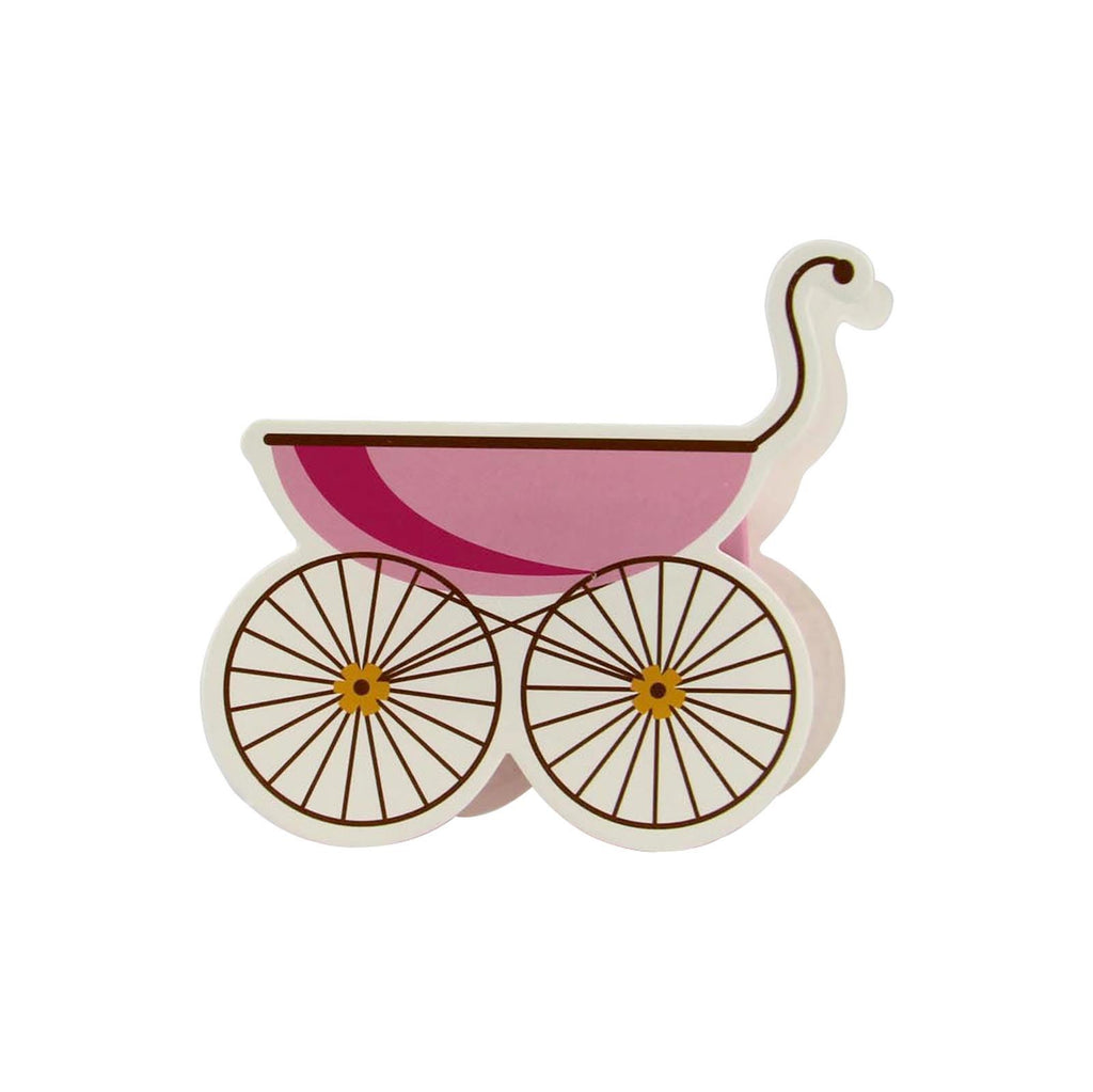 Pram Shape Baby Shower Favour Boxes