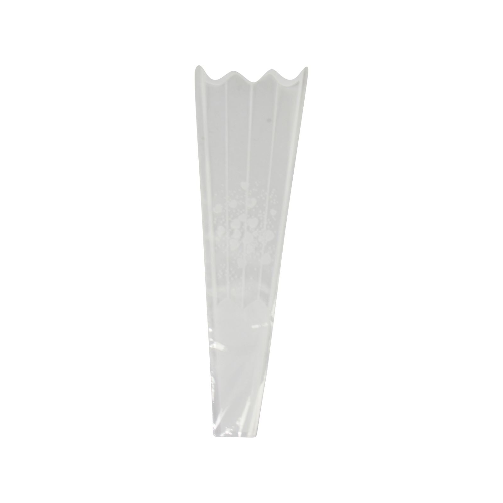 Printed Single Rose Cellophane Sleeves