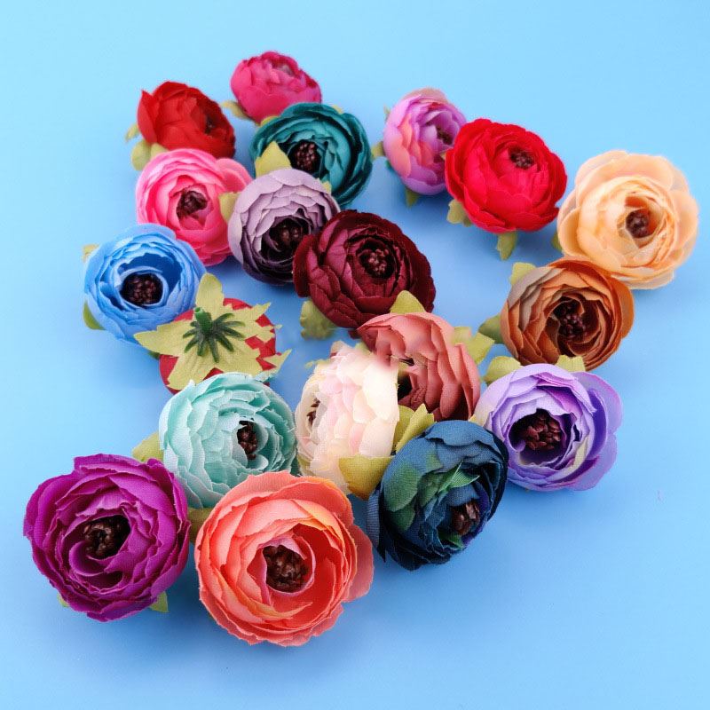 10x Ranunculus Flower Heads